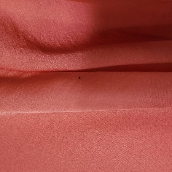 Kasper 2X scoop neck top in tangerine colour - Picture 4 of 4